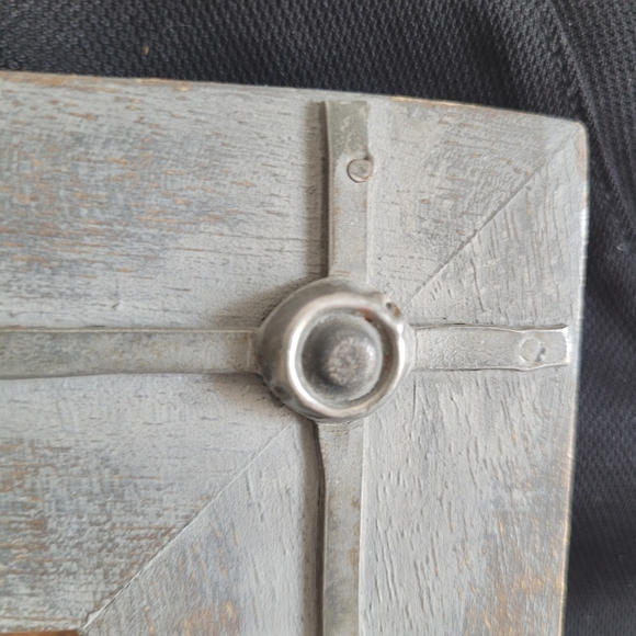 Rustic Gray Metal And Wood Quality Photo Frame - Picture 6 of 11